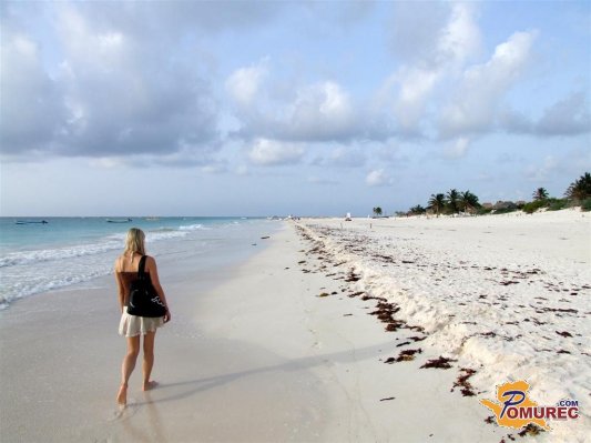 Tulum - majevske piramide, oblite s kristalnim morjem
